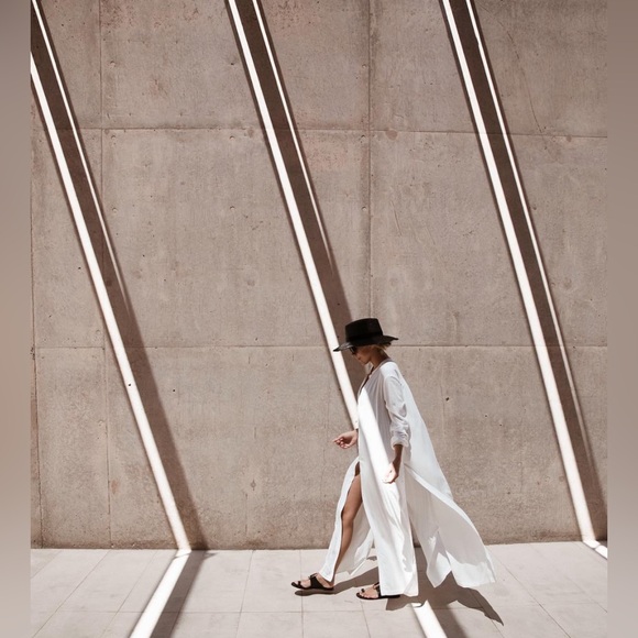 Summersalt white maxi cover up dress - Picture 2 of 6